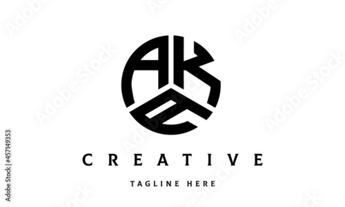 AKA circle three letter logo