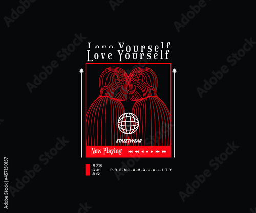 Aesthetic Graphic Design for T shirt, Street Wear, Urban Style