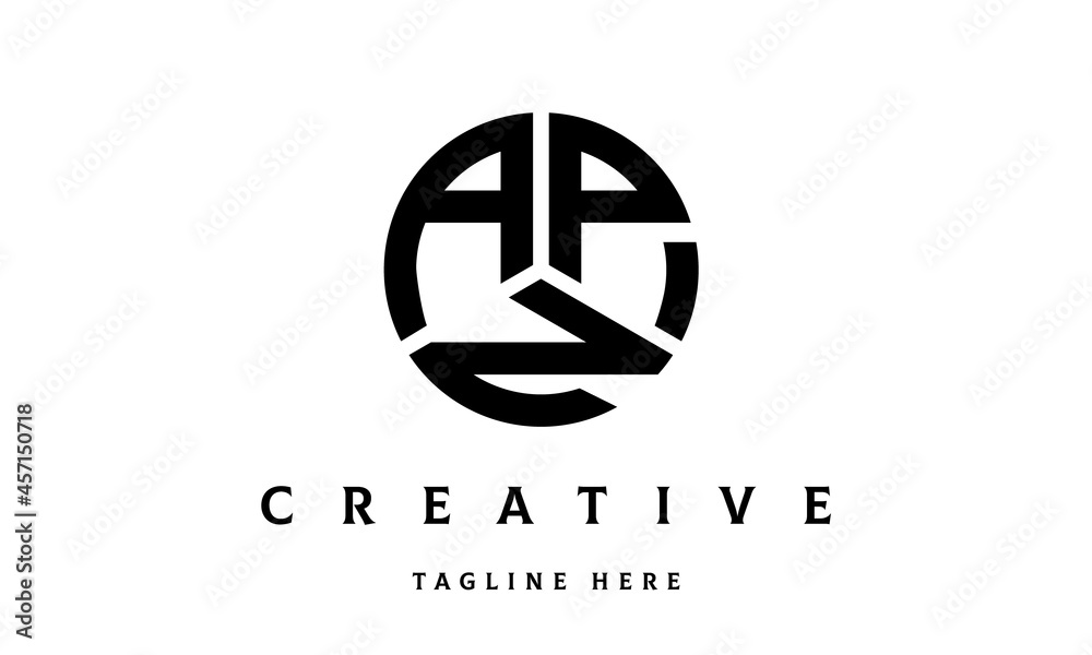 APN circle three letter logo APN circle three letter logo