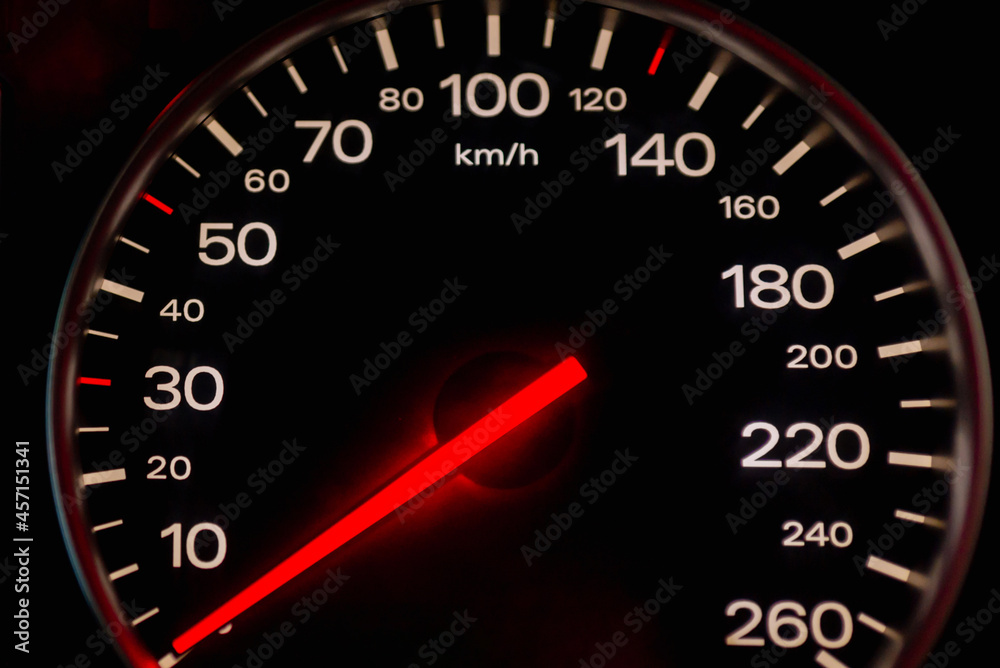 Speedometer in a car. Car dashboard. Dashboard details with indication lamps.Car instrument panel. Dashboard with speedometer.Car detailing. Modern interior.Closeup.Copy space. Speedometer in a car. Car dashboard. Dashboard details with indication lamps.Car instrument panel. Dashboard with speedometer.Car detailing. Modern interior.Closeup.Copy space.
