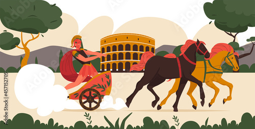 Ancient Roman Illustration