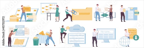 File Management Icons Collection