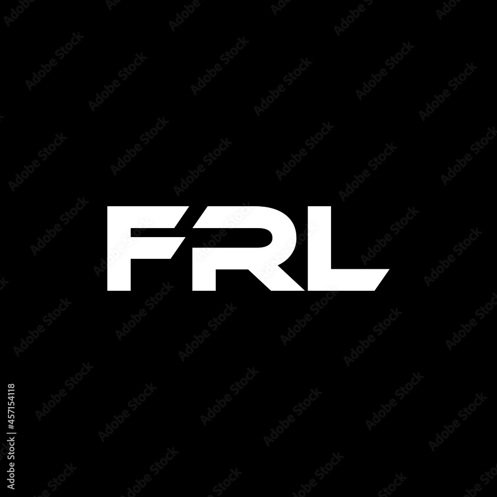 FRL letter logo design with black background in illustrator, vector logo modern alphabet font overlap style. calligraphy designs for logo, Poster, Invitation, etc. FRL letter logo design with black background in illustrator, vector logo modern alphabet font overlap style. calligraphy designs for logo, Poster, Invitation, etc.
