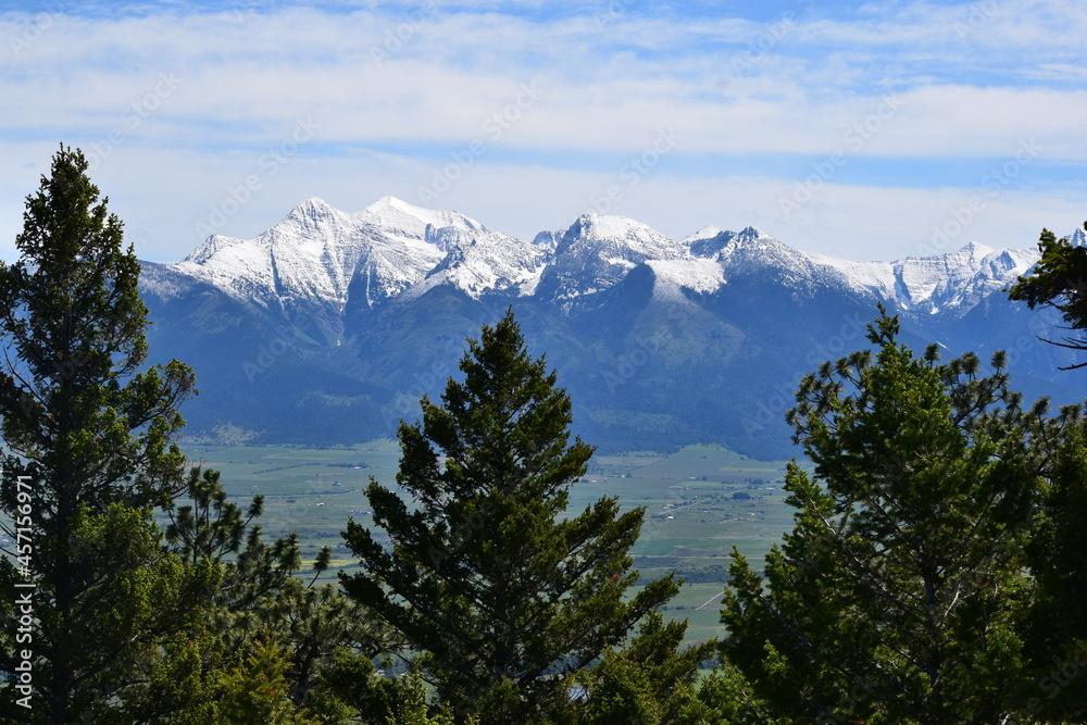 Mission mountains located in Montana. Mission mountains located in Montana.
