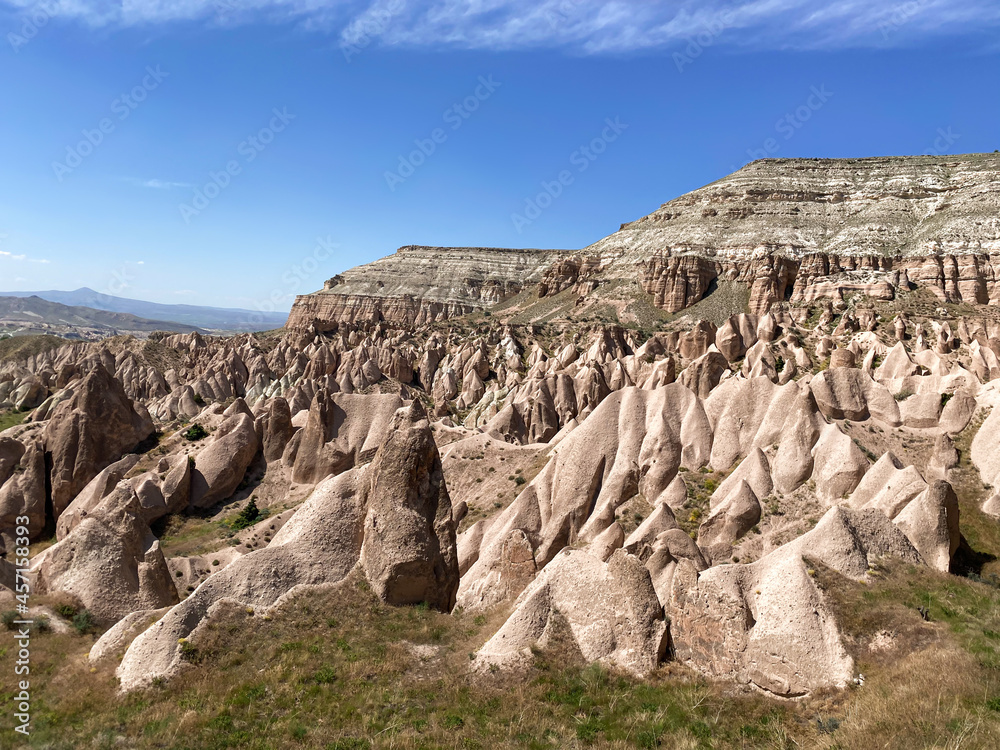 Fototapeta premium Valley landscape in Cappadocia, Turkey