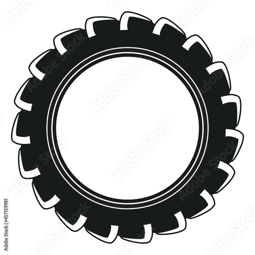 vector tractor tire