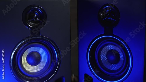 Loud speaker in the night