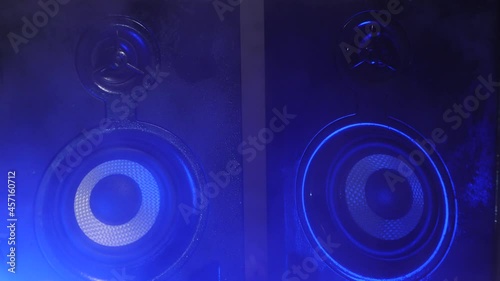 Loud speaker in the night