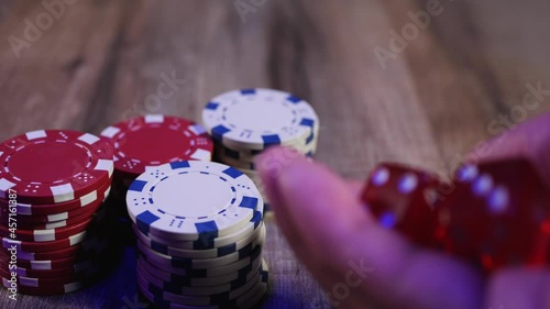 Holding the dices