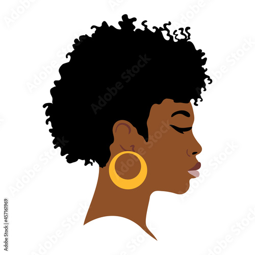 vector afro-american woman