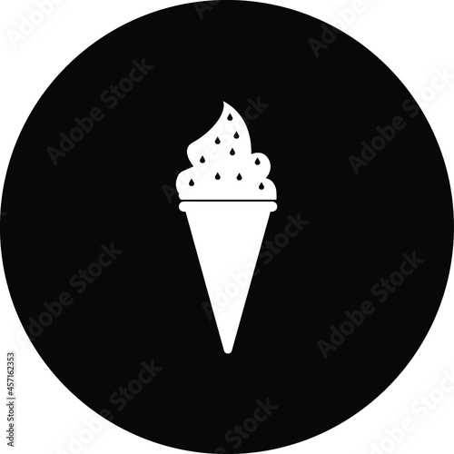 Icecream icon design graphic vector illustration