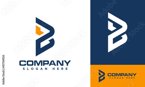 Letter B logo icon design template inspiration