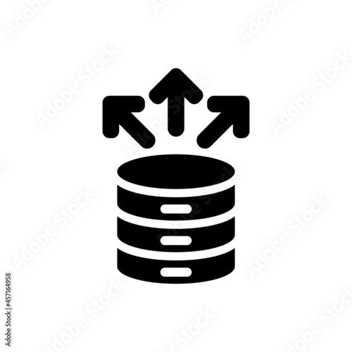Database distributed icon