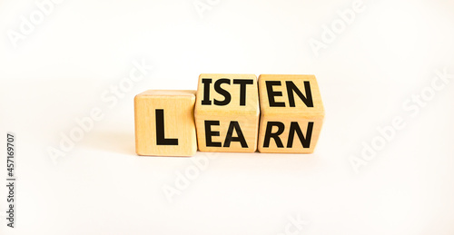 Fényképezés Listen and learn symbol