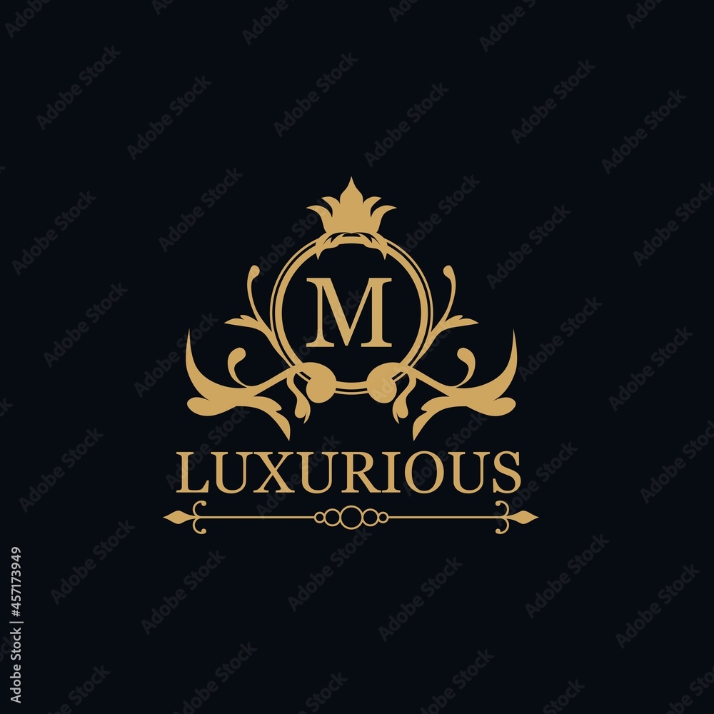 Luxury Logo template in vector for Restaurant, Royalty, Boutique, Cafe, Hotel, Heraldic, Jewelry, Fashion and other vector illustrations Luxury Logo template in vector for Restaurant, Royalty, Boutique, Cafe, Hotel, Heraldic, Jewelry, Fashion and other vector illustrations