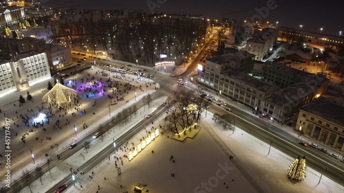 Fototapeta Naklejka Na Ścianę i Meble -  New Year (Arkhangelsk)