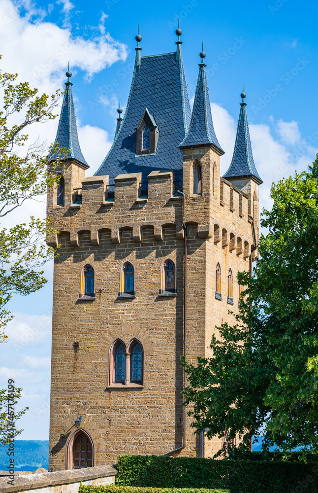 Burgfried eines Schlosses