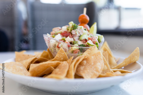 Fresh Fish Ceviche with Avo...