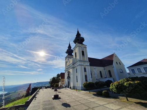 Maria Taferl basilica in Nibelungengau, Lower Austria photo