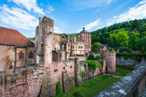 Obraz na płótnie Heidelberger Schloss w salonie