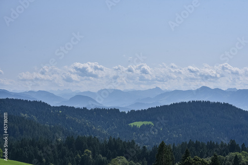 Bergblick am Bodensee