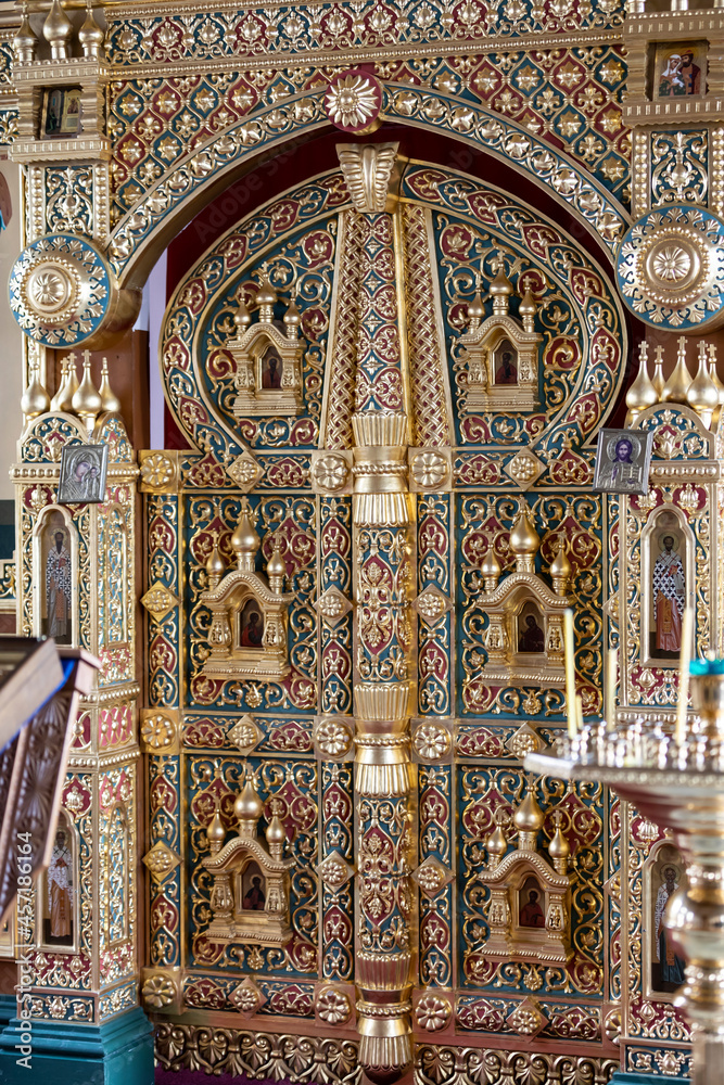 Royal doors of Holy Cross Cathedral. Verkhoturye