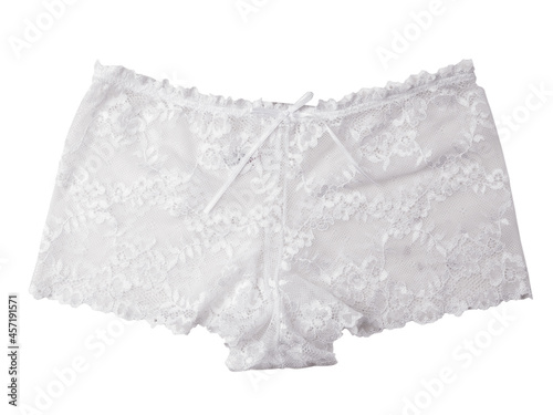 Pink lingerie. Women red pink lace lingerie , on white background. Postcard for Womens Day. underwear 