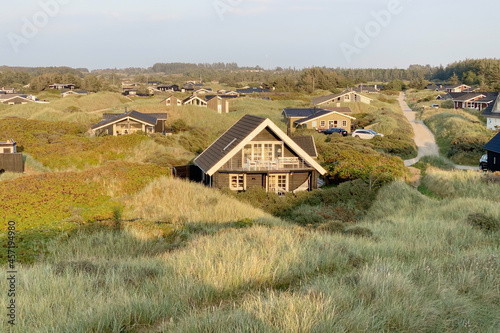 A holiday home in the dunes of Denmark