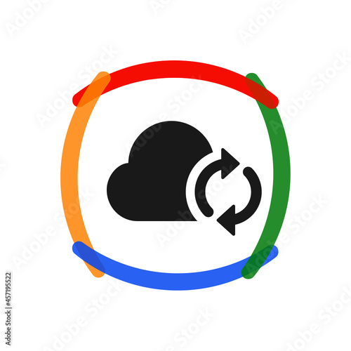Cloud Sync - Sticker