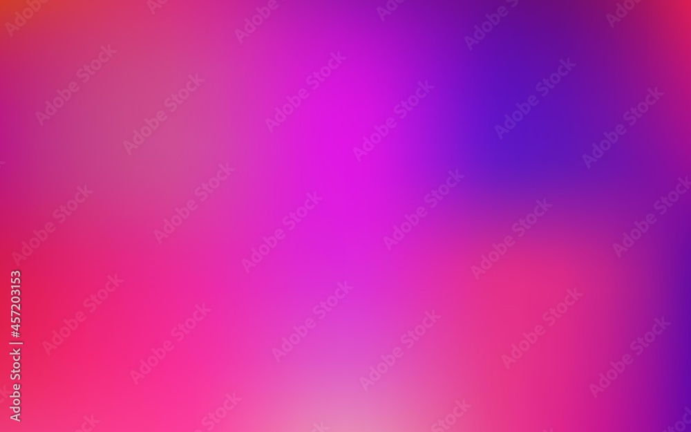 Obraz premium Light pink vector gradient blur layout.
