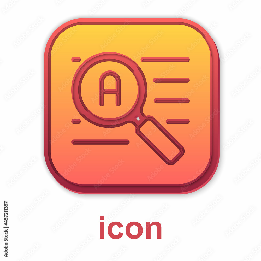 Gold Translator icon isolated on white background. Foreign language conversation icons in chat speech bubble. Translating concept. Vector Gold Translator icon isolated on white background. Foreign language conversation icons in chat speech bubble. Translating concept. Vector