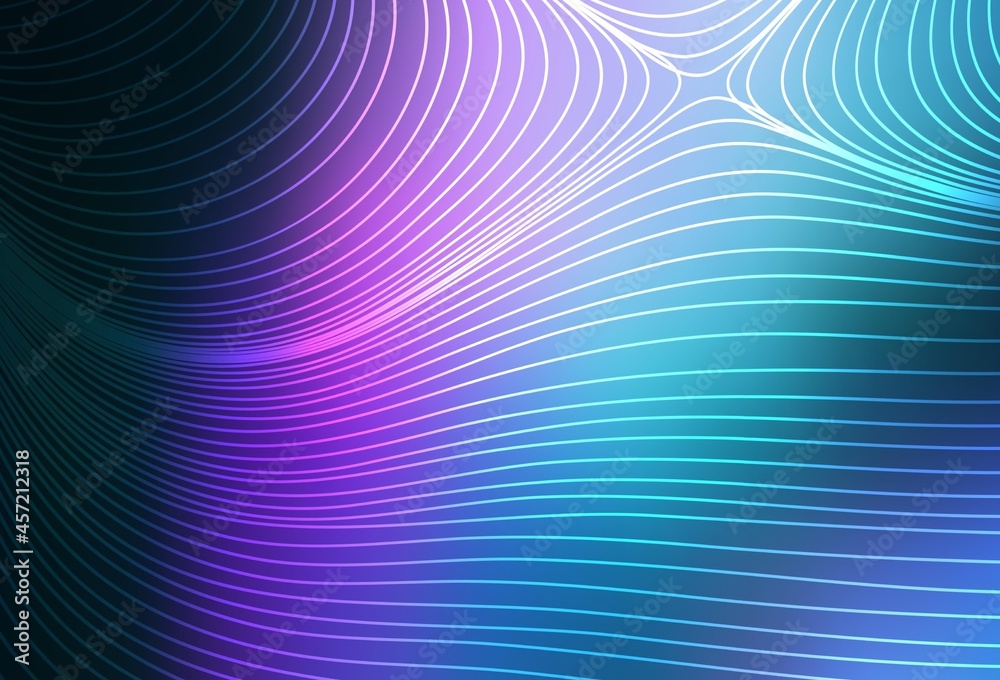 Obraz premium Dark Pink, Blue vector background with stright stripes.