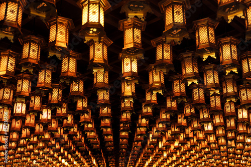 Lanterns at Daisho-in Temple, Miyajima Island