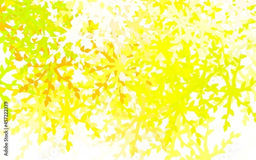 Light Green, Red vector texture with abstract forms.