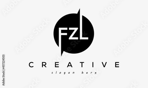 FZL creative circle letters logo design victor	
 photo