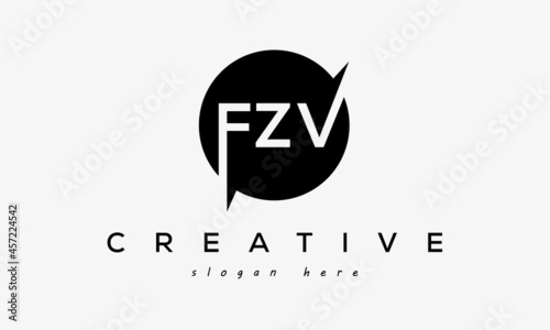 FZV creative circle letters logo design victor	
 photo