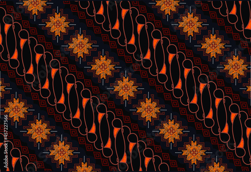 Parang Batik is one of the oldest batik motifs in Indonesia. This design is a development of the Parang Batik motif combined with floral motifs