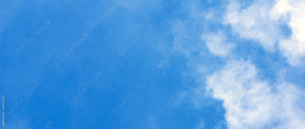 Blue sky background with white clouds. Panorama Blue sky background with white clouds. Panorama