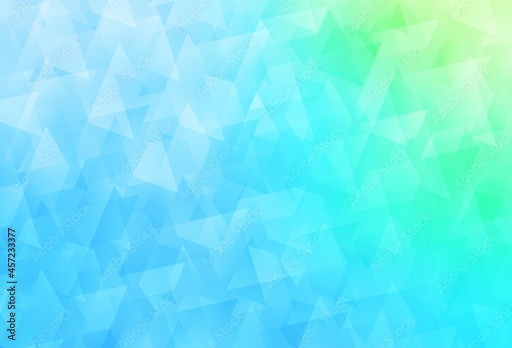 Light Blue, Green vector backdrop with rhombus. Light Blue, Green vector backdrop with rhombus.