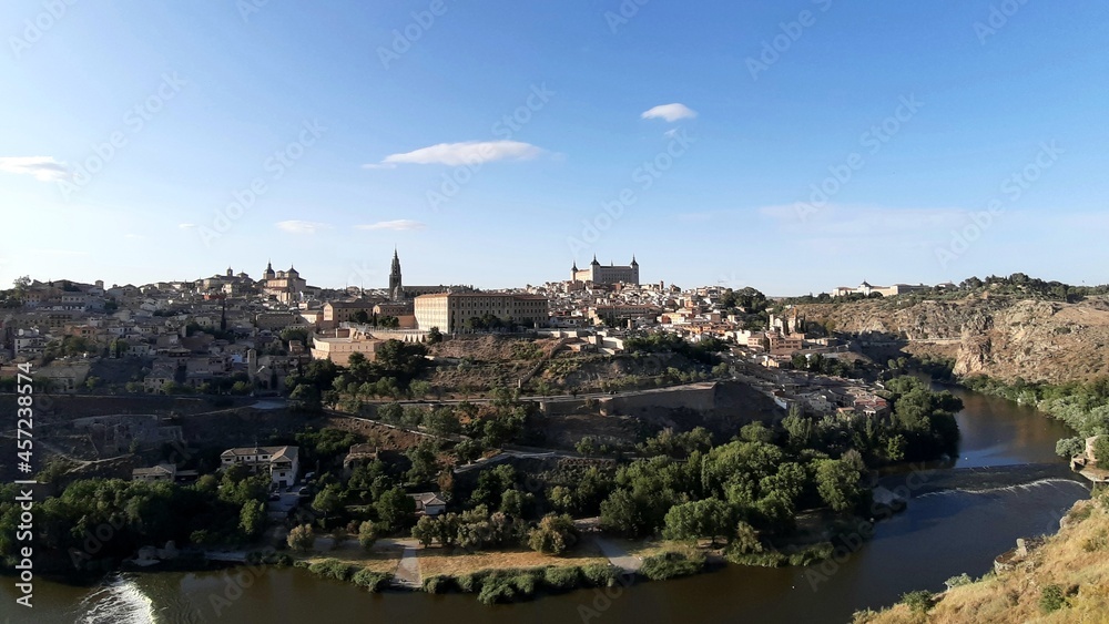 view of toledo and river