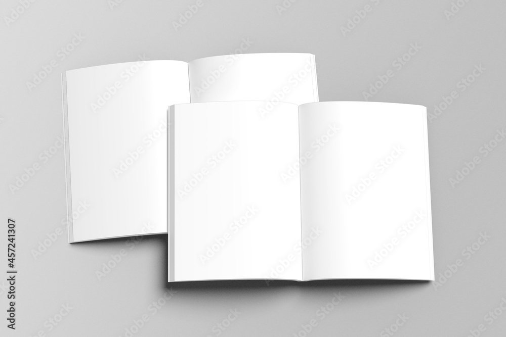 Blank Magazine Mockup Blank Magazine Mockup