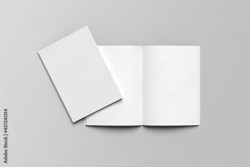 Blank Magazine Mockup Blank Magazine Mockup