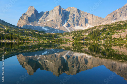 Mountains lake