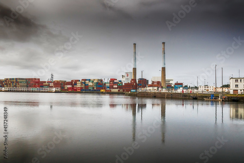 industrial port