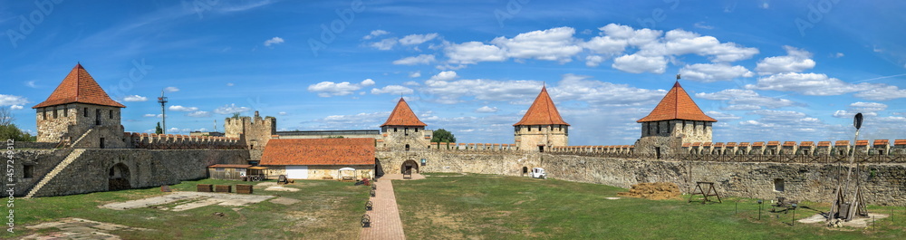 Fortress walls and towers of the Bender fortress, Moldova