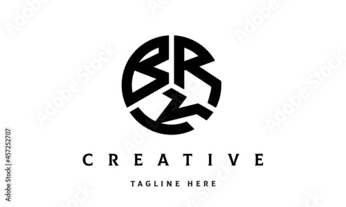 BRK creative circle three letter logo