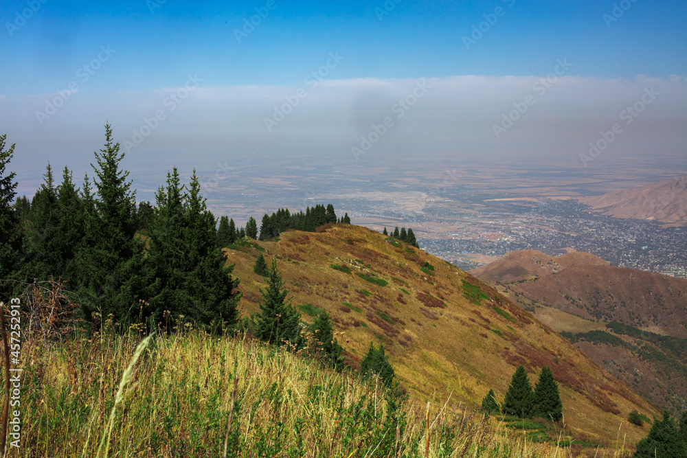 landscape in the mountains