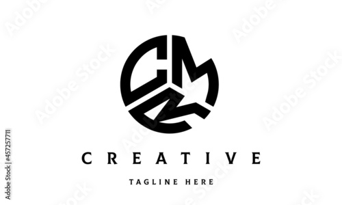 CMR creative circle three letter logo