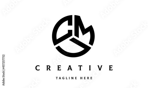 CMU creative circle three letter logo