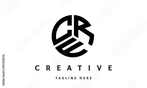 CRF creative circle three letter logo